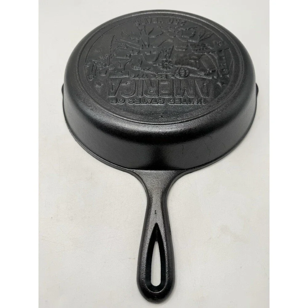 Lodge L8SK3 10.25 inch Cast Iron Skillet 250th Anniversary Special Logo
